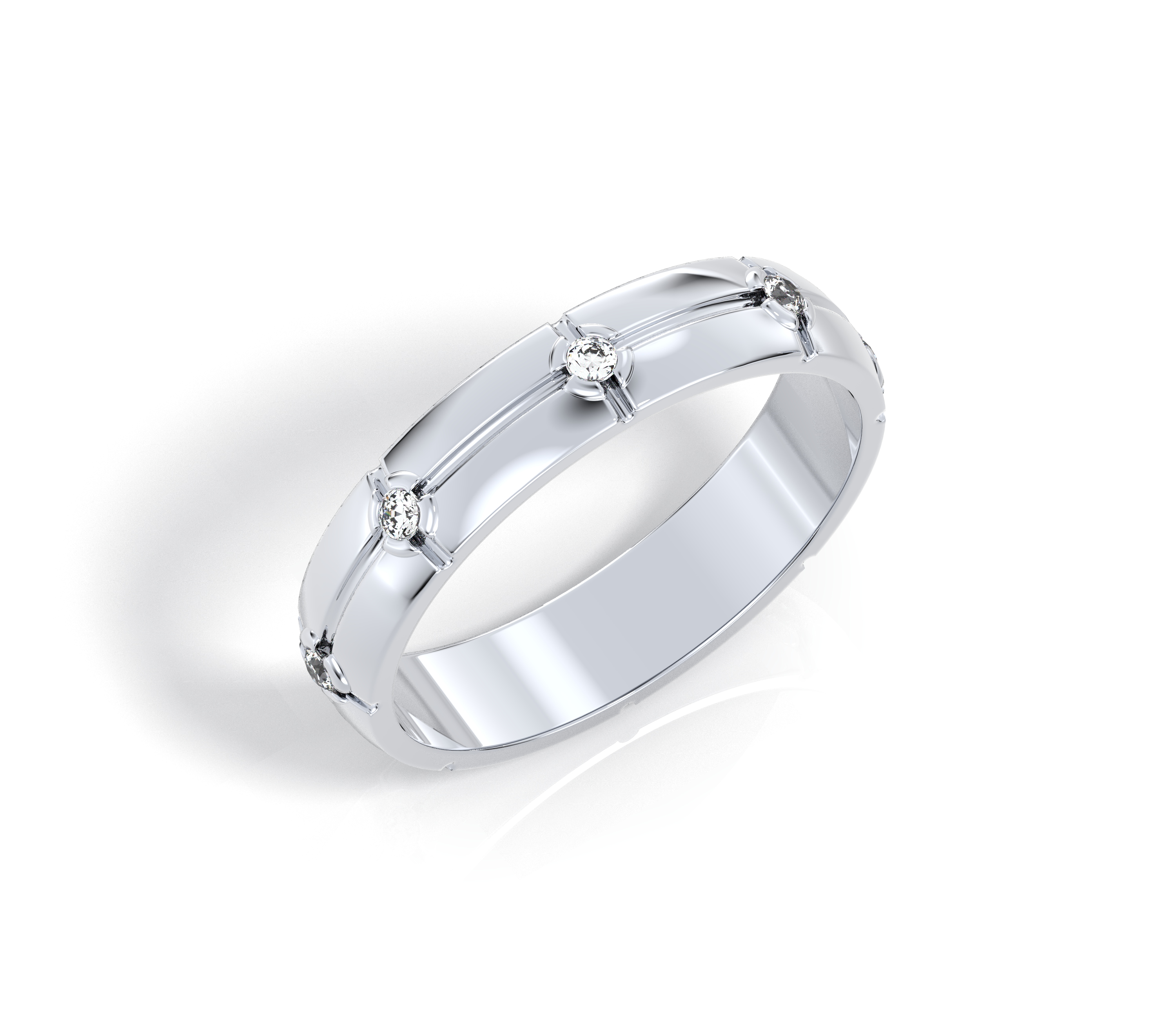100324 кольцо мужское